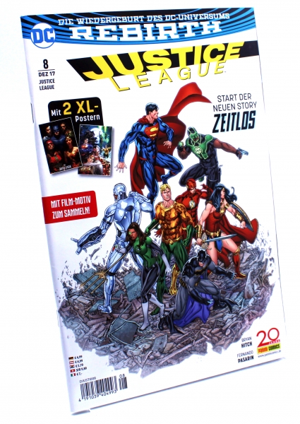 DC Comics Justice League (Rebirth) Comic Nr. 8: Zeitlos mit XL-Poster von Panini